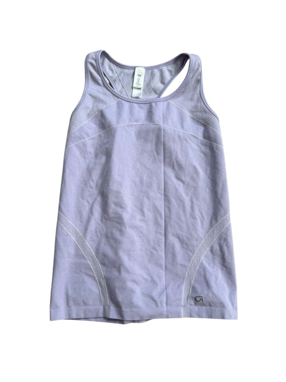 GAP Active Lavender Racerback Tank Top Size Medium